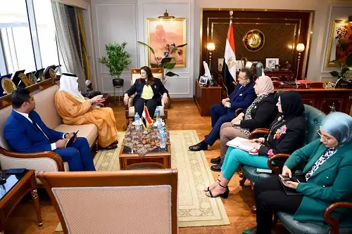 وزيرة الهجرة تستقبل السفير السعودي بالقاهرة لبحث ملفات التعاون المشترك