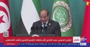 الرئيس السيسى: المنتدى العربى الصينى يهدف لتشكيل نظام عالمى أكثر عدالة