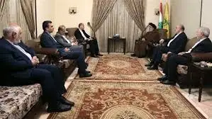 نصرالله وباقري يبحثان التطورات في غزة ولبنان