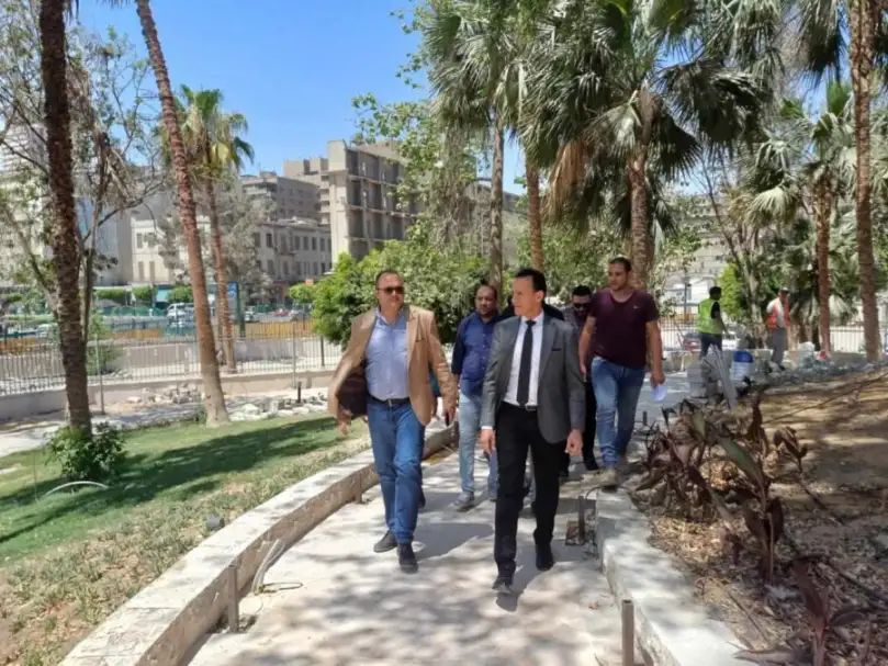 الإسكان: وضع اللمسات الأخيرة لافتتاح مشروع حديقة الأزبكية تجريبيًا
