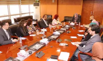 الهيئة العامة للتنمية الصناعية تبحث سبل التعاون مع اتحاد المستثمرات العرب