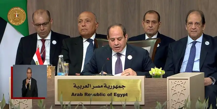 الرئيس السيسي: مسئولية الأزمة الإنسانية في قطاع غزة تقع مباشرة على الجانب الإسرائيلي