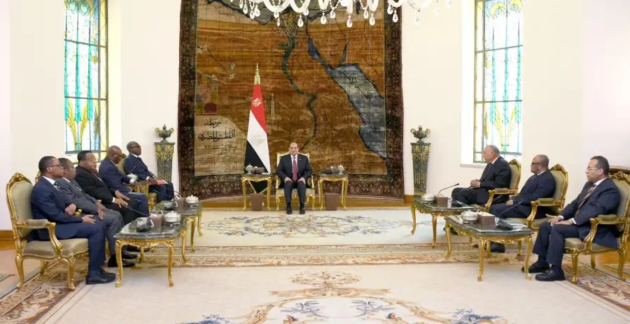 السيسي يستقبل نائب رئيس جمهورية غينيا الاستوائية ويتسلم رسالة تتضمن الدعوة لزيارتها