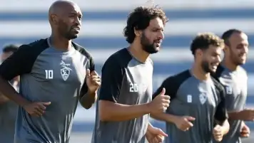 الزمالك يستأنف تدريباته استعداداً للمصري