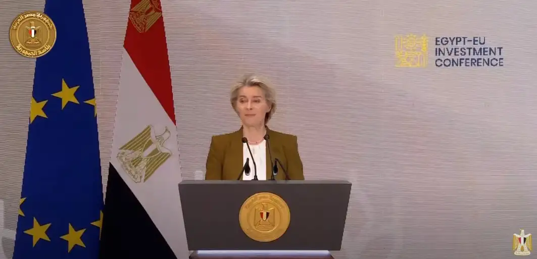 رئيسة المفوضية الأوروبية: ندعم خطط مصر وهدفها لتصبح مركزا للطاقة النظيفة