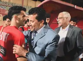 وزير الرياضة يحفز لاعبي المنتخب الأوليمبي قبل السفر إلى باريس