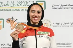 أولمبياد باريس.. يارا الشرقاوي تودع منافسات سلاح الشيش