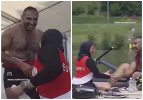 عاجل...ما هي حقيقة ارتباط فيديو برونزية التجديف بأولمبياد 2024؟