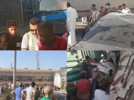 السكة الحديد ترفع آثار حادث قطار برج العرب.. ولجنة فنية لتحديد المخطئ