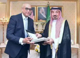 القنصل العام المصري في جدة وأمير منطقة نجران يبحثان سبل تعزيز التعاون بمجال الاستثمار