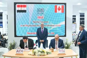 الهيئة العربية للتصنيع توقع مذكرة تفاهم وتعاون مشترك مع شركة تيلي ويند العالمية