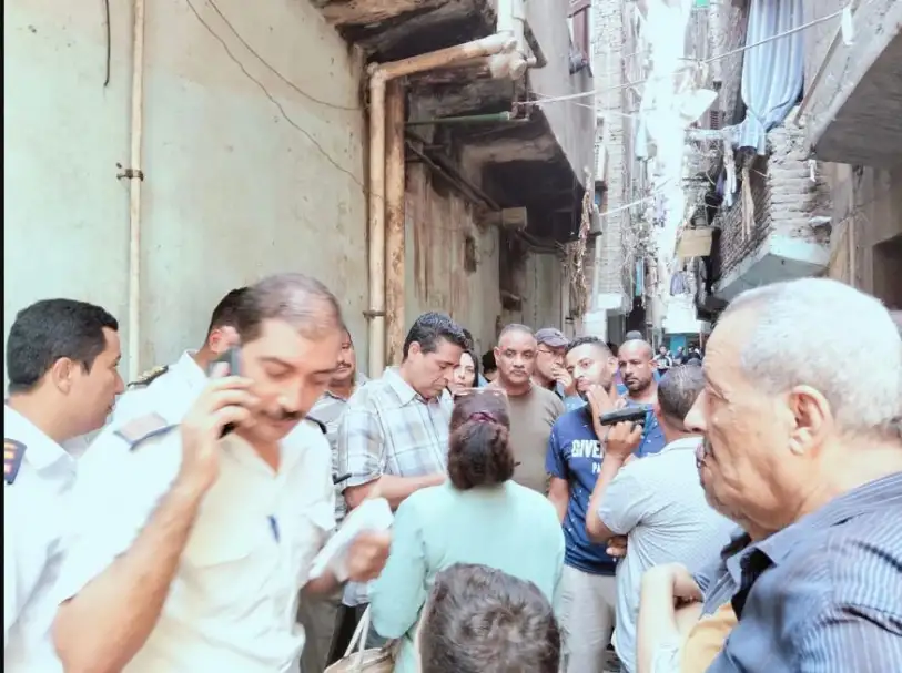 مصدر أمني: إصابة مالك شقة بالطابق الأرضي بعقار حدائق القبة المنكوب