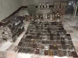 ضبط متهم بحيازة 12 كيلو حشيش مخدر في الإسكندرية