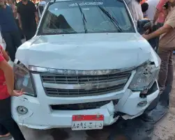 مصرع شخصين إثر حادث تصادم على طريق المنزلة بالدقهلية