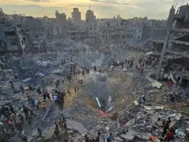 السفير الفلسطيني لدى موسكو: إعادة إعمار غزة ستكلف نحو 90 مليار دولار