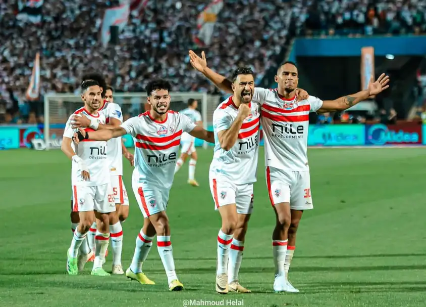 بهدف مقابل هدف الزمالك يتعادل مع استرن كومباني في المباراه الوديه