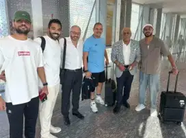 وصول ثلاثي الزمالك الى القاهره بعد الأفراج عنهم في الإمارات