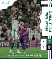 الأهلي يكتسح الشرطه بخماسيه في دوري أبطال آسيا للنخبة