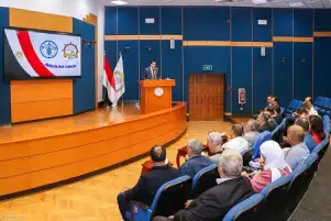 وفد منظمة الـ«RAO» يزور ميناء دمياط للاستفادة من تجربة مصر في تخزين الحبوب وآليات الشحن والتفريغ