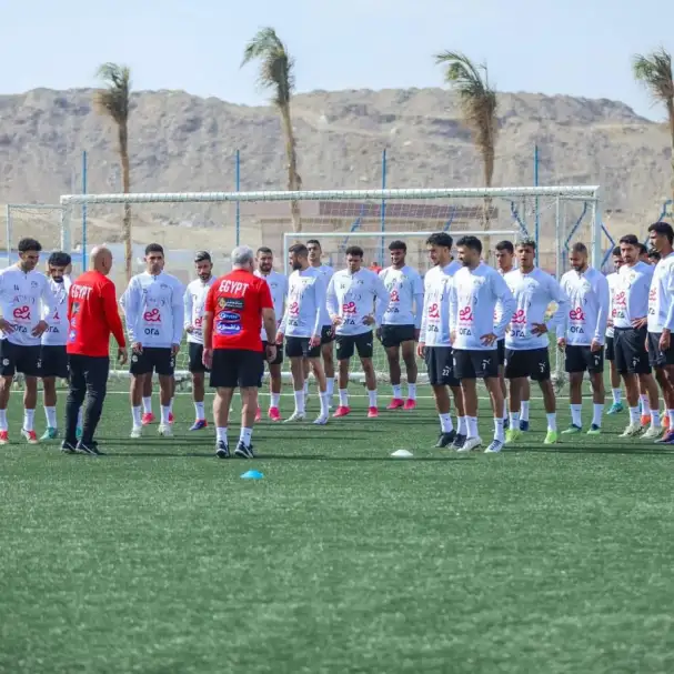 منتخب مصر يخوض تدريبا صباحيا باستاد الدفاع الجوي استعداداً لمباراة  كاب فيردي في كأس الأمم الأفريقية