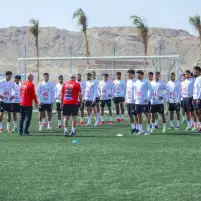 منتخب مصر يخوض تدريبا صباحيا باستاد الدفاع الجوي استعداداً لمباراة  كاب فيردي في كأس الأمم الأفريقية