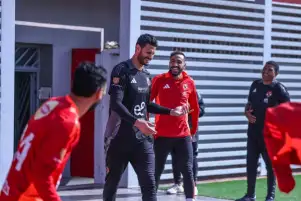 الأهلي  يستأنف تدريباته.. وعودة الدوليين للمشاركه في التدريبات