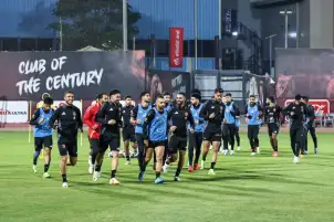الأهلي  يختتم استعداداته لمواجهة الاتحاد السكندري
