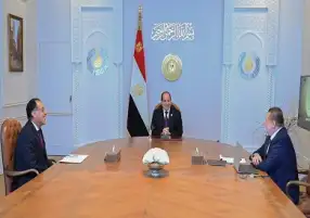 الرئيس السيسي يوجه باستمرار توفير البنك المركزي والمنظومة المصرفية المُستلزمات الضرورية للإنتاج والصناعة