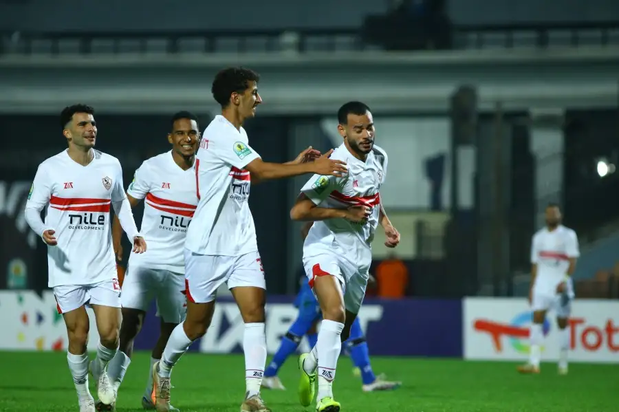 الزمالك يهزم بلاك بولز بثانيه في بداية مشواره في بطولة الكونفدرالية