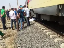 مصرع 3 أشخاص تحت عجلات قطار بضائع في الإسكندرية