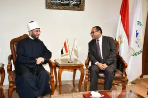 وزير الأوقاف ورئيس التنظيم والإدارة يبحثان موقف مسابقات شغل 6000 وظيفة إمام وعامل