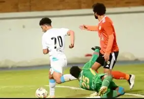 فاركو يفوز على غزل المحلة في الـ+90
