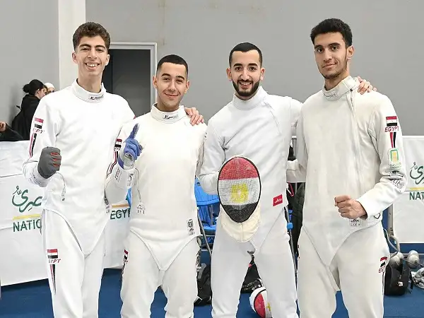 منتخب مصر للناشئين يصعد لنهائي الفرق بكأس العالم لسيف المبارزة