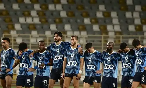 ممدوح عيد يحفز لاعبي بيراميدز قبل مواجهة مودرن سبورت