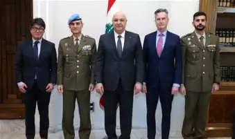 الرئيس جوزيف عون يؤكد للجنرال لازارو أن لبنان يرفض أي اعتداء على عناصر اليونيفيل