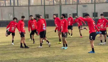 منتخب المحليين يختتم تدريباته قبل السفر لمواجهة جنوب إفريقيا في التصفيات