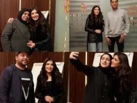 مي عمر تلتقى الفائزين بمسابقة مسلسل إش إش على السوشيال ميديا