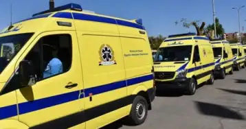 سقوط ميكروباص في ترعة بالبراجيل وإصابة 11 شخصا