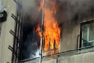 مصرع طفلين في حريق منزل بمنطقة البدرشين