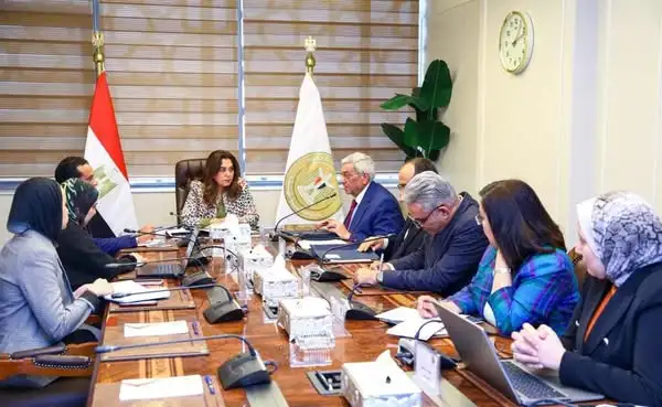 وزيرة التنمية المحلية تتابع مع وفد برنامج الأمم المتحدة للمستوطنات البشرية ملفات التعاون المشترك