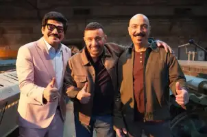 أحمد السقا يكتب رسالة شكر لفريق مسلسل العتاولة 2 في أخر يوم تصوير