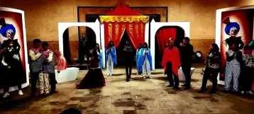 قصور الثقافة بالغربية تسدل الستار على العرض المسرحي المرحوم هو