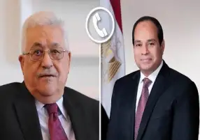 السيسي يتلقى اتصالا هاتفيا من الرئيس الفلسطيني للتهنئة بعيد الفطر