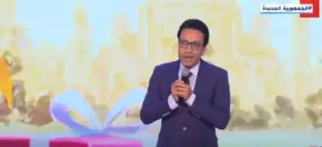 احتفالية العيد.. سامح حسين: يارب قبل العيد اللي جاي يعم السلام على إخواتنا في غزة