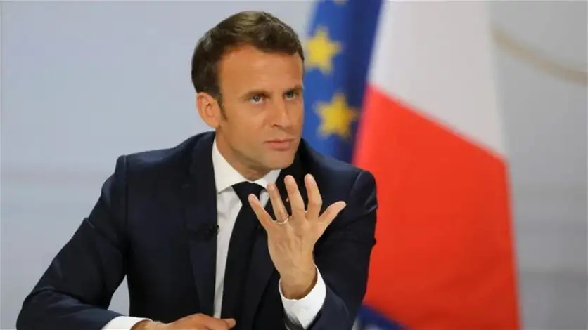 ماكرون يحث على رد قوي في ضوء الضربات الروسية الأخيرة