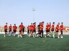 تفاصيل مران الأهلي الأول في موريتانيا استعدادا لمواجهة الهلال السوداني