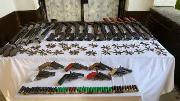 الداخلية تضبط 7عصابات و230 سلاحا ناريا خلال يوم