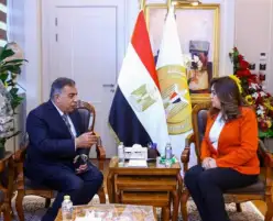 وزيرة التنمية المحلية تتابع مع محافظ الدقهلية الموقف التنفيذي لمبادرة حياة كريمة وملف التصالح والخطة الاستثمارية