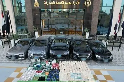 إحباط محاولة عصابة جلب مخدرات بـ420 مليون جنيه