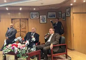 عبد المحسن سلامة: لدينا زملاء محبوسين.. وأعد بأننا سنتصدى بشدة لهذه القضية